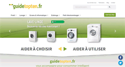 Desktop Screenshot of guidetopten.fr